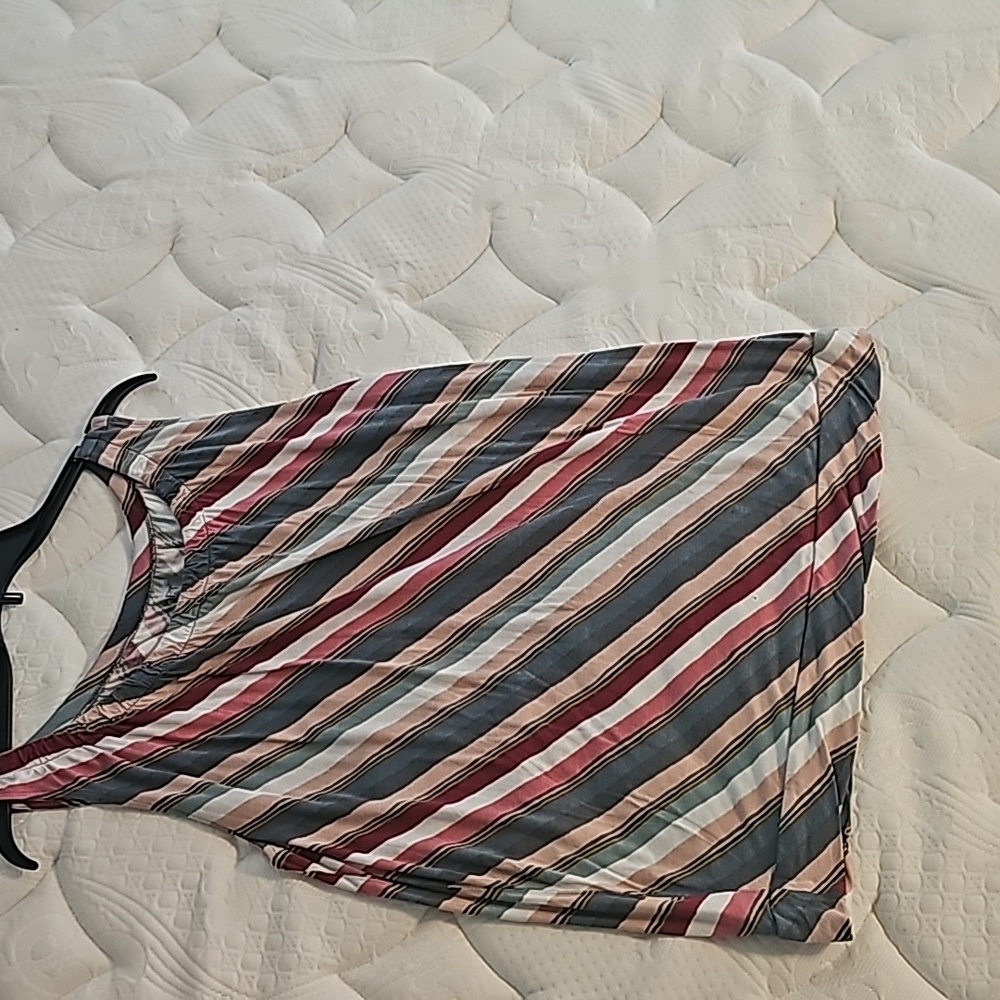 Loft striped tank top size XL